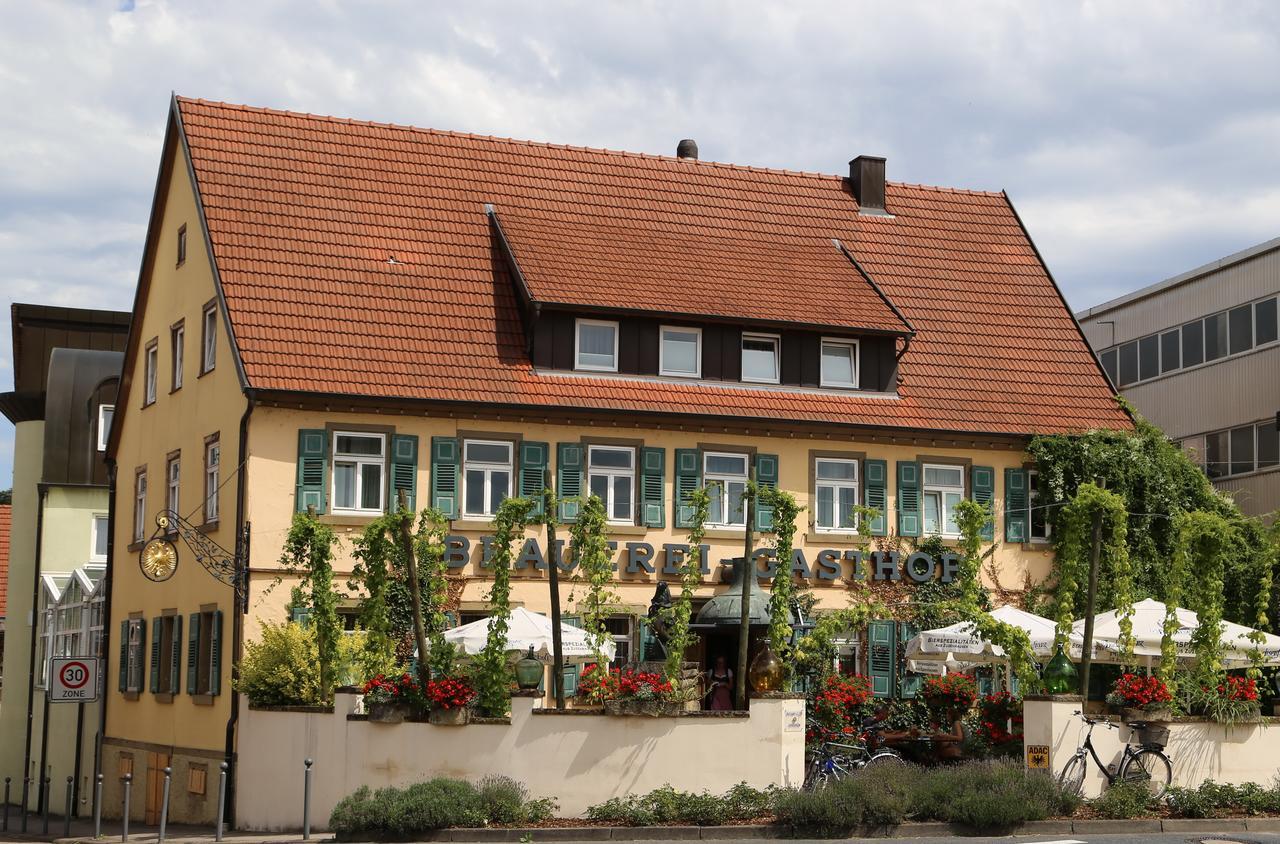 Brauereigasthof Dachsenfranz Zuzenhausen Exterior photo